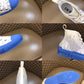 BL - DIR B23 Oblique Gradient Blue  HIGH-TOP SNEAKER