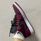 BL - AJ1 low wine red metal wings
