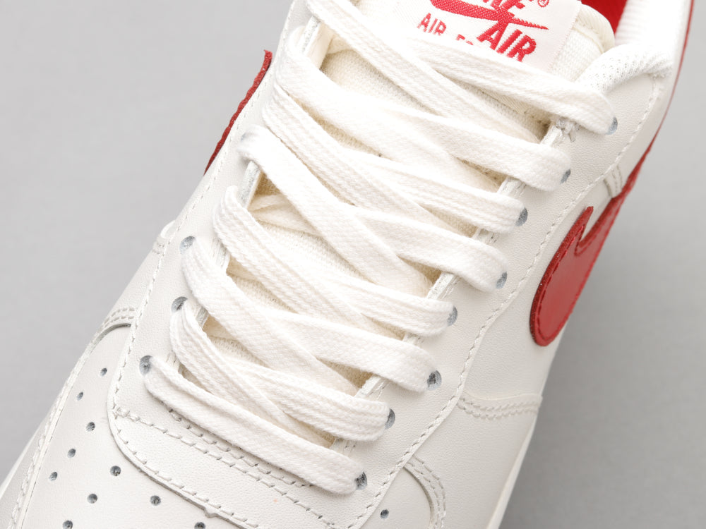 BL - AF1 retro white red low top