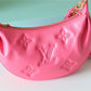 LV Over The Moon Bag Handbags For Women In Dragon Fruit Pink 10.8in/28cm LV M59915