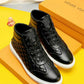 BL - LUV HIgh Top Metal Black Sneaker