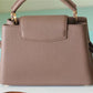 LV Capucines BB Taurillon Light Brown For Women,  Shoulder And Crossbody Bags 26cm/10.6in LV