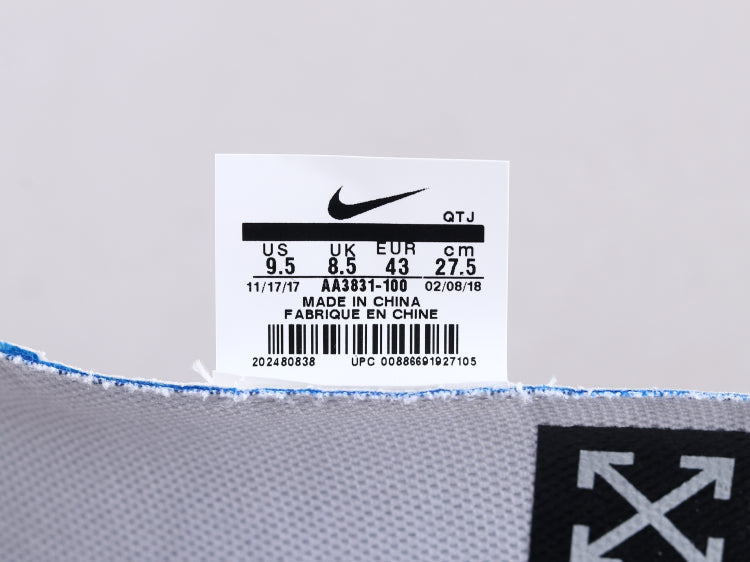 BL - OW x Vapormax Pure White