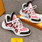 BL - LUV Archlight White Red Brown Sneaker