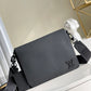 LV Messenger Grain Black For Men, Bags, Shoulder And Crossbody Bags 11in/28cm LV M57080