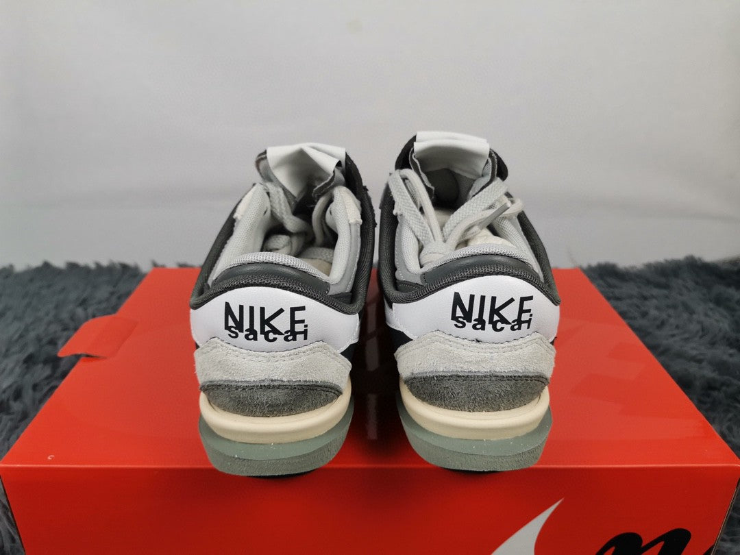 NIKE X SACAI Zoom Cortez 4.0 Black Dark Grey For Men DQ0581-001