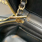 ChanelVanity Case Gold Hardware Black For Women, Women&#8217;s Handbags, Shoulder Bags 7.9in/20cm AS2061 