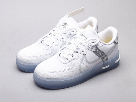 BL - AF1 React Ice Blue Low Top
