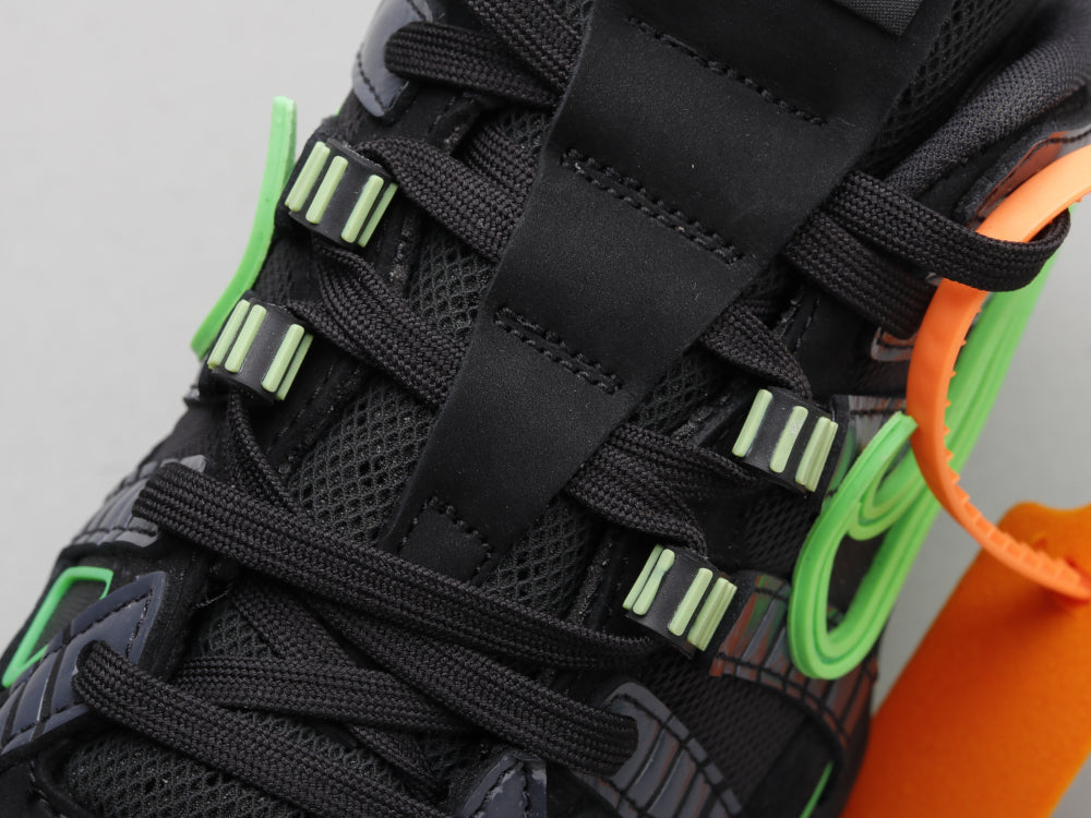 BL - OW x Rubber Dunk Black & Green