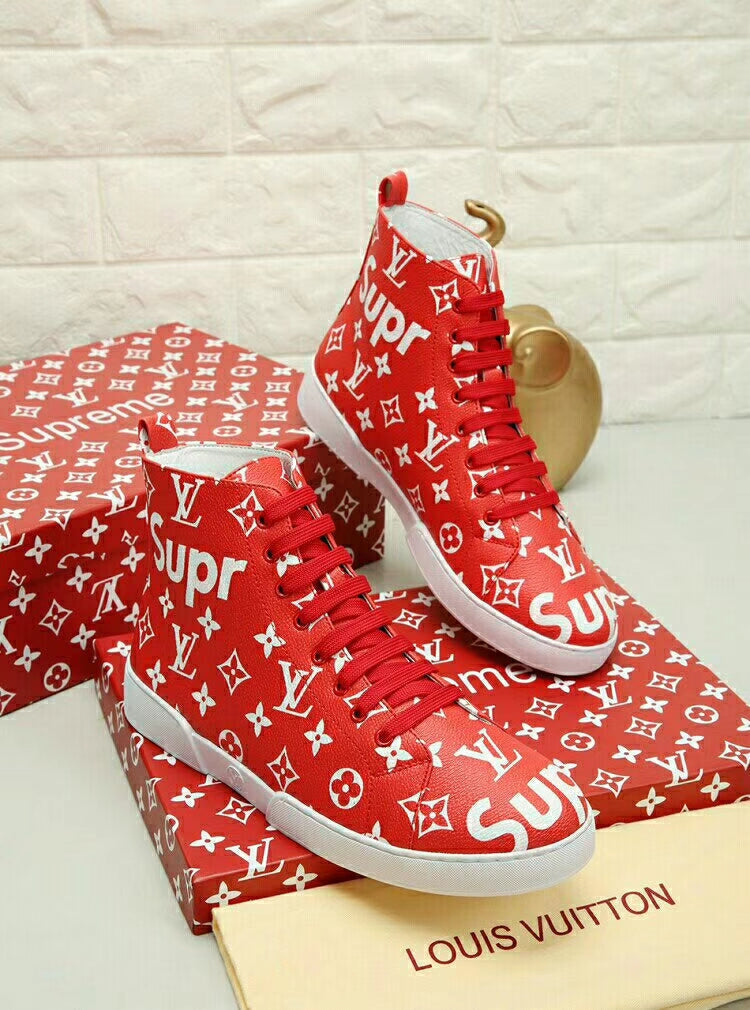 BL - LUV Stellar Trainer Boot Red S Sneaker