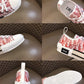 BL - DIR B23 Red Oblique LOW-TOP SNEAKER