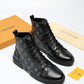 BL - LUV High BLnogram Black Boot Sneaker