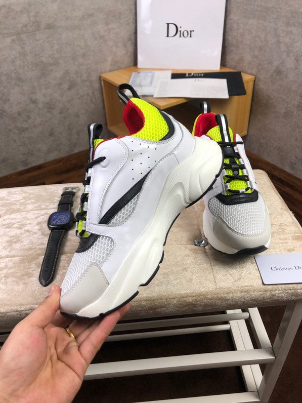 BL - DIR B22 White And Yellow Sneaker