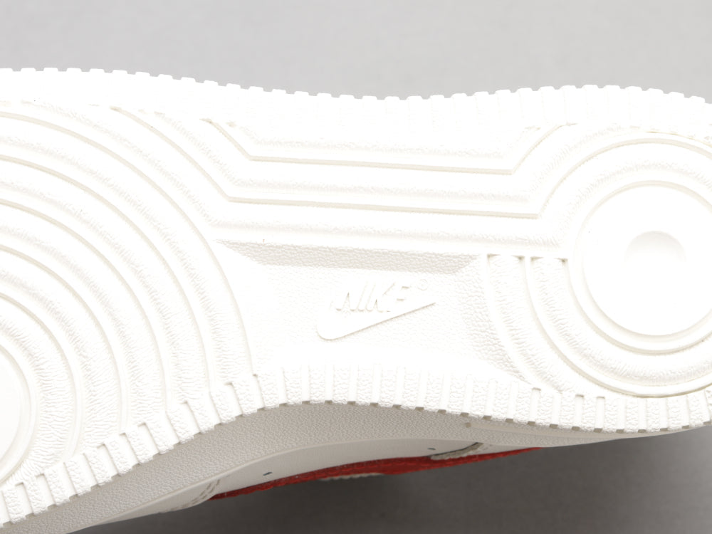 BL - AF1 retro white red low top