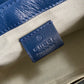gg Marmont Mini Top Handle Bag In Pink And Blue gg Canvas For Women 8.3in/21cm gg
