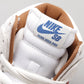 BL - Beige and red hook high top knight color matching