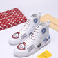 BL - LUV Stellar Trainer Boot White Sneaker