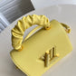LV Twist PM Ginger Yellow For Women, Women’s Handbags, Shoulder And Crossbody Bags 7.1in/18cm LV M58571