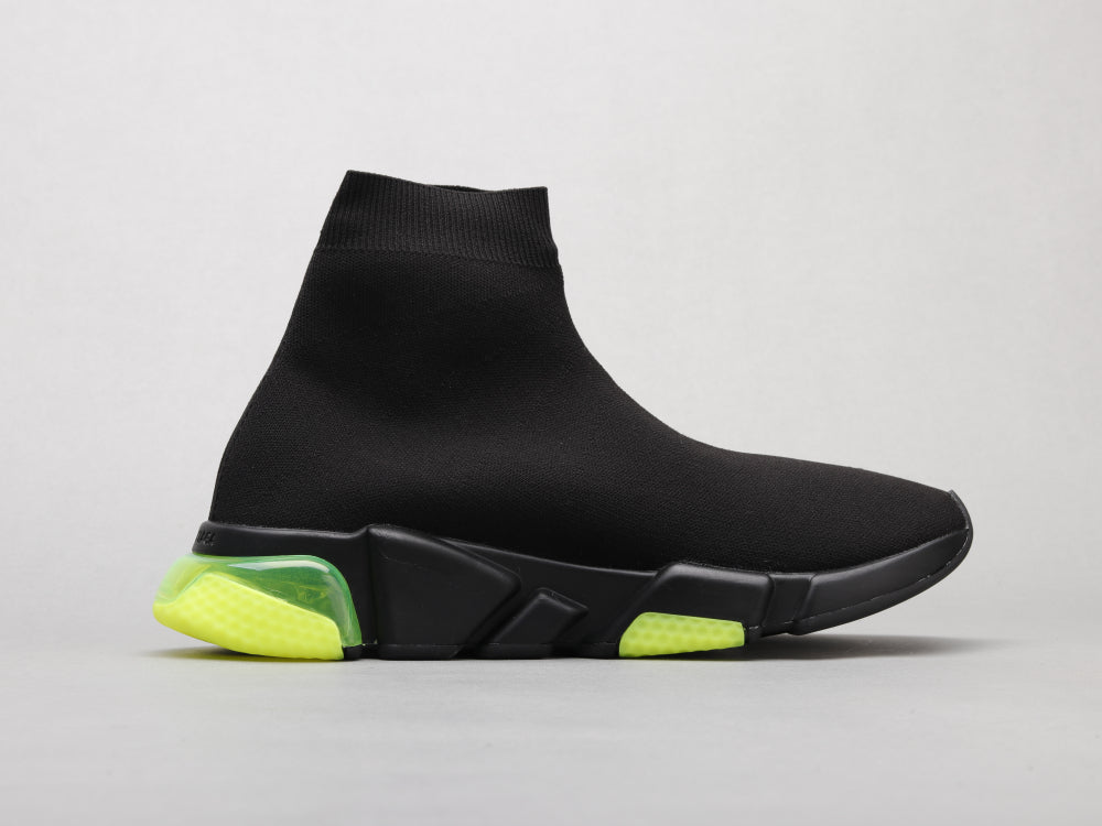BL - Bla Socks Air Cushion Black Green Sneaker