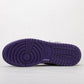 BL - AJ1 Black and purple toes