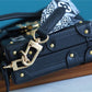LV Petite Malle Jacquard Since 1854 Black For Women, Women’s Handbags, Shoulder Bags And Crossbody Bags 7.5in/19cm LV