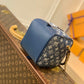 LV Square Bag Denim Jacquard Blue By Nicolas Ghesquiere For Women, WoBags 6.3in/16cm LV M59611