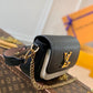 LV Lockme Tender Black For Women,  Shoulder And Crossbody Bags 7.5in/19cm M58557