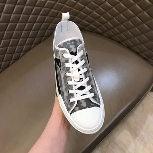 BL - DIR B23 Black and White LOW-TOP SNEAKER