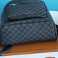 LV Josh Backpack Damier Graphite Canvas For Men, Bags 40cm LV N40365