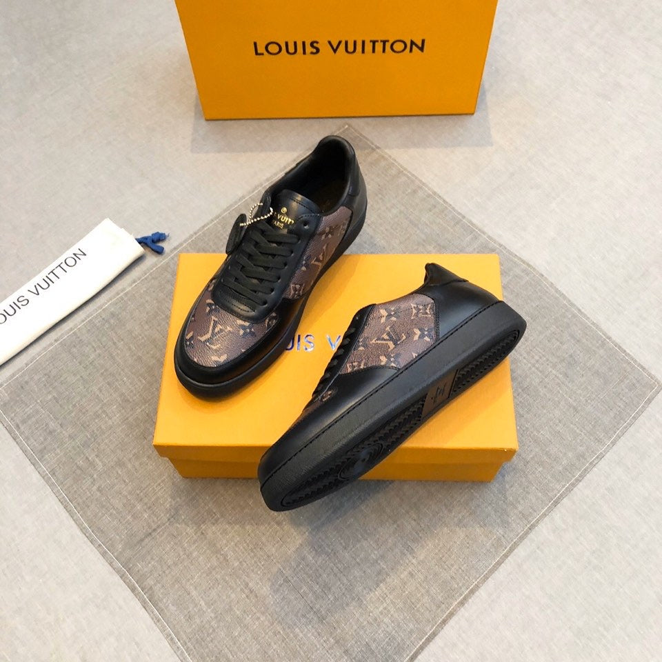 BL - LUV Casual Low Black Brown Sneaker