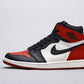 BL - AJ1 black red toe