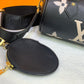 LV Papillon BB Monogram Empreinte Black/Beige For Women,  Shoulder And Crossbody Bags 7.9in/20cm LV M45980