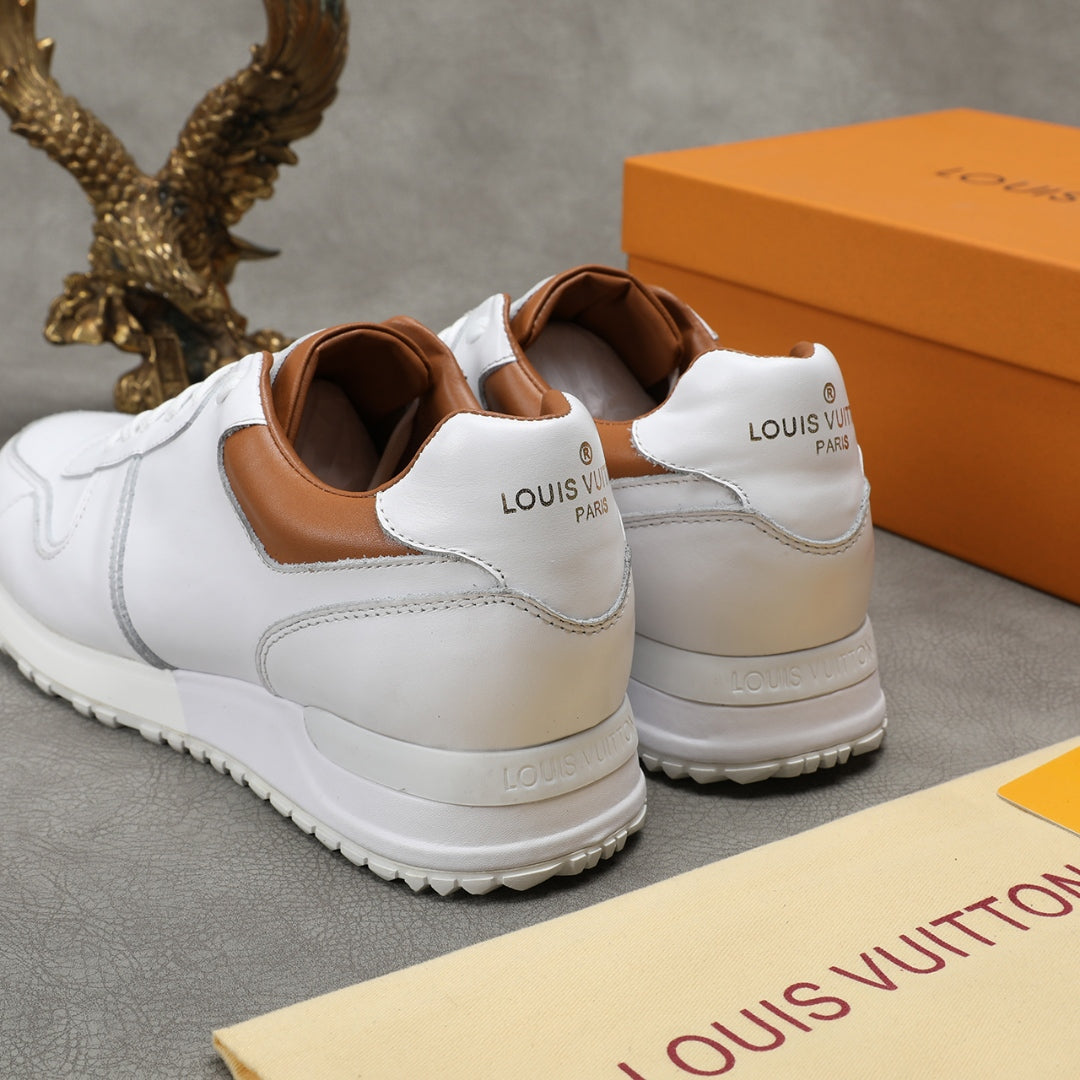 BL - LUV Run Away Low Top White Sneaker
