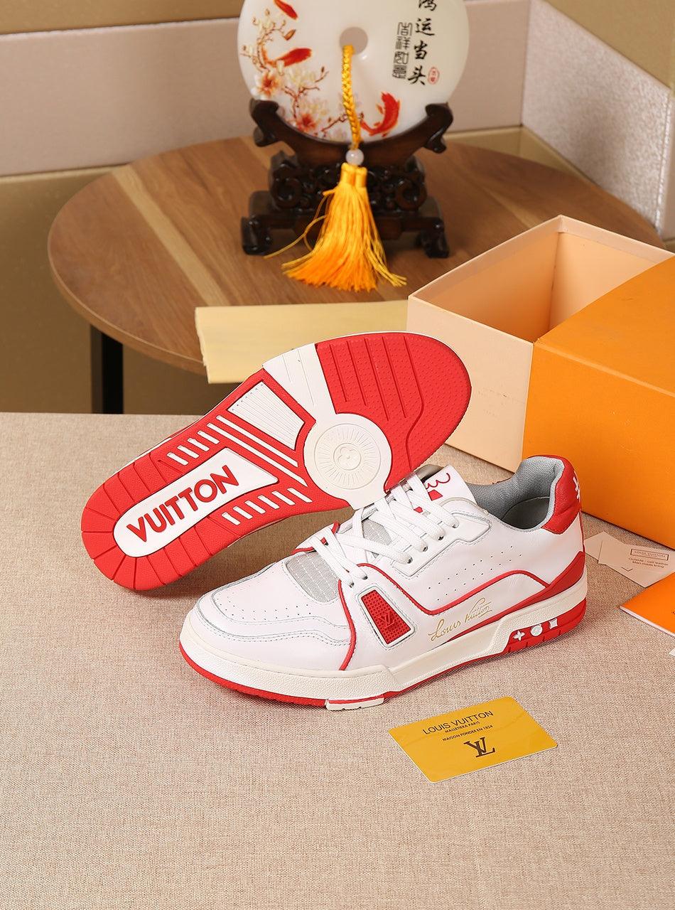 BL - LUV SurfaBL In BLnogram Red White Sneaker