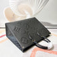 LV Onthego GM Monogram Empreinte Tote Bag Black For Women 41cm LV M44925