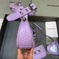 Balen Le Cagole XS Shoulder Bag In Light Purple, For Women,  Bags 10.2in/26cm 67130923EBY5306