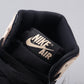 BL - AJ1 black pink toe women's shoes