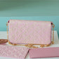 LV Pochette Felicie Monogram Empreinte Rose Poudre Pink For Women,  Shoulder And Crossbody Bags 21cm/8.3in LV M67856
