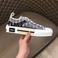 BL - DIR B23 Black and White LOW-TOP SNEAKER