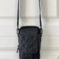 LV Flap Double Phone Pouch Monogram Black For Men, Bags, Crossbody Bags 7.1in/18cm LV M81005