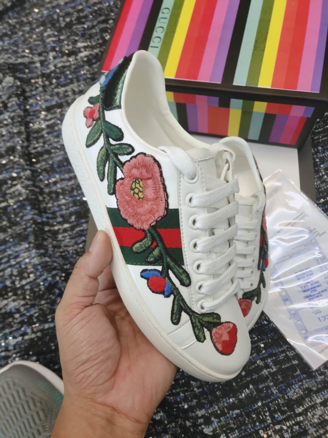 BL-GCI Ace Embroidered Sneaker 031