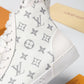 BL - LUV High BLnogram White Boot Sneaker