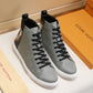 BL - LUV Stellar Trainer Boot Gray Black Sneaker