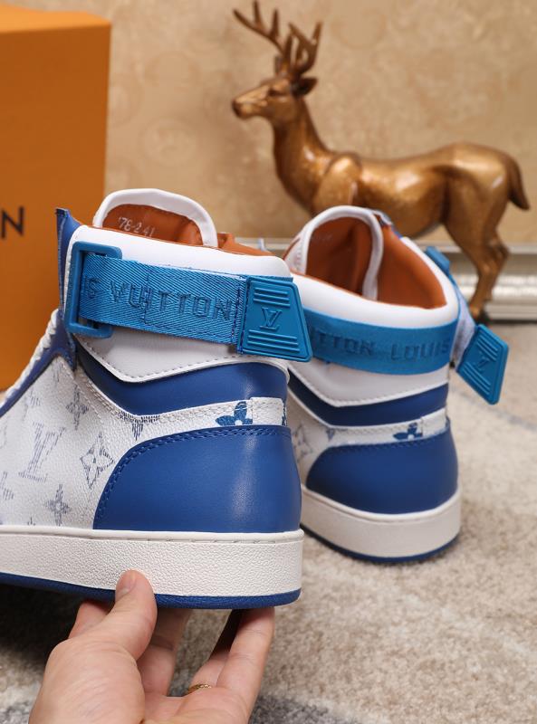 BL - LUV Rivoli High Blue Sneaker