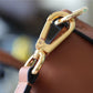 LV On My Side PM Bag Monogram Flower For Women 25cm/9.8 Inches Caramel Brown LV M59905