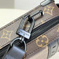 LV Handle Soft Trunk Monogram Macassar Canvas For Men, Bags 8.5in/22cm LV M45935