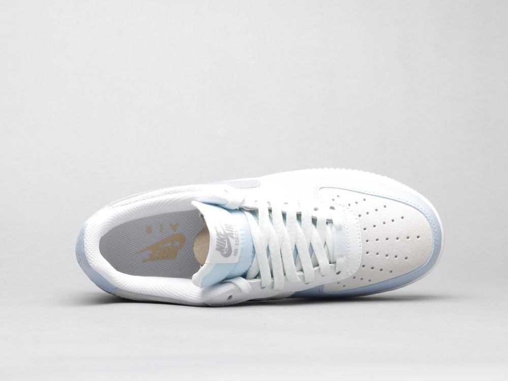 BL - AF1 light blue stitching