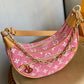 LV Loop Denim Pink For Women,  Shoulder Bags 9.1in/23cm LV