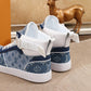 BL - LUV High Top Blue Sneaker