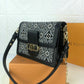 LV Dauphine MM Monogram Flowers Gray For Women,  Shoulder And Crossbody Bags 9.8in/25cm LV M57211